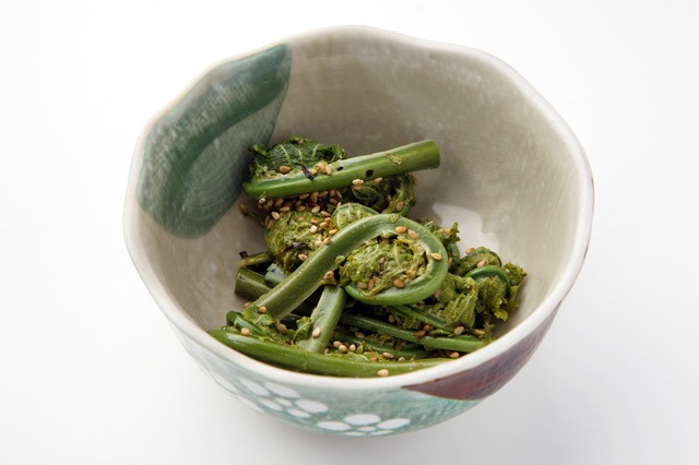 こごみのおひたし