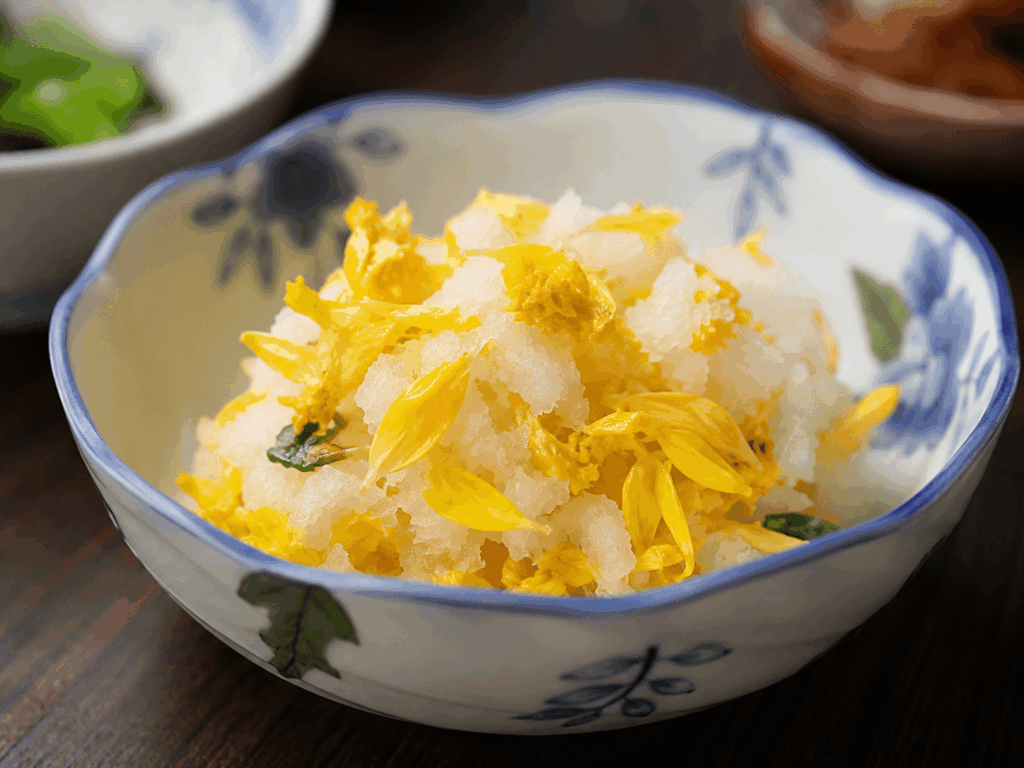 菊の和えもの