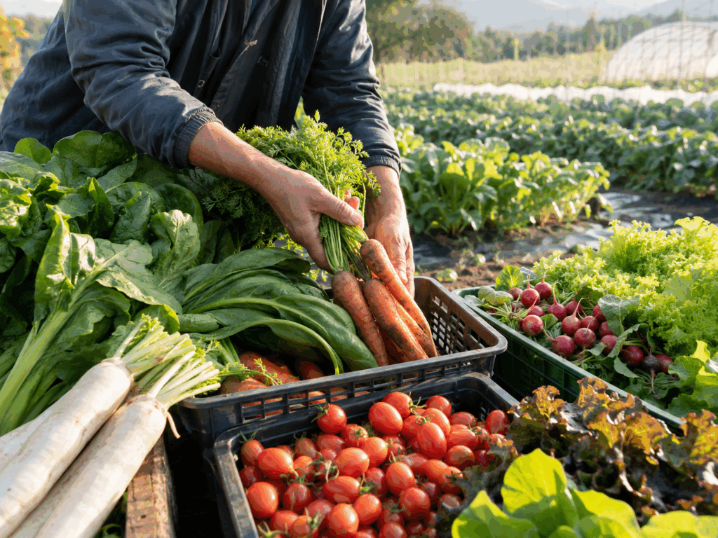 有機野菜の仕入れ方法を比較!農家直送・通販・青果卸の選び方